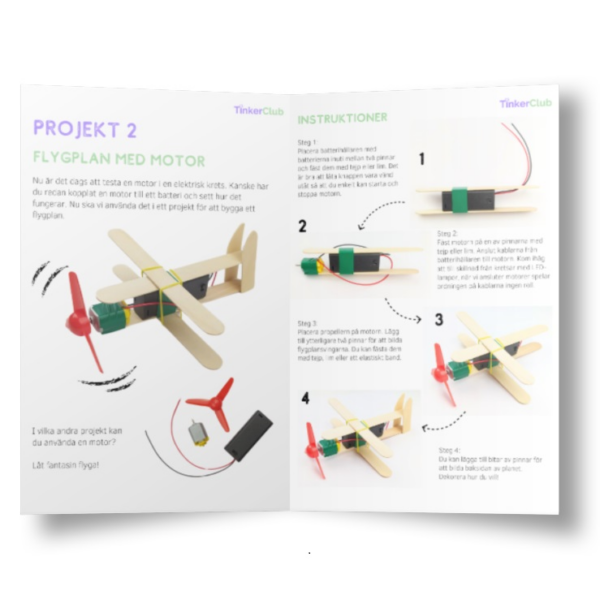 Instruktioner att skapa flygplan